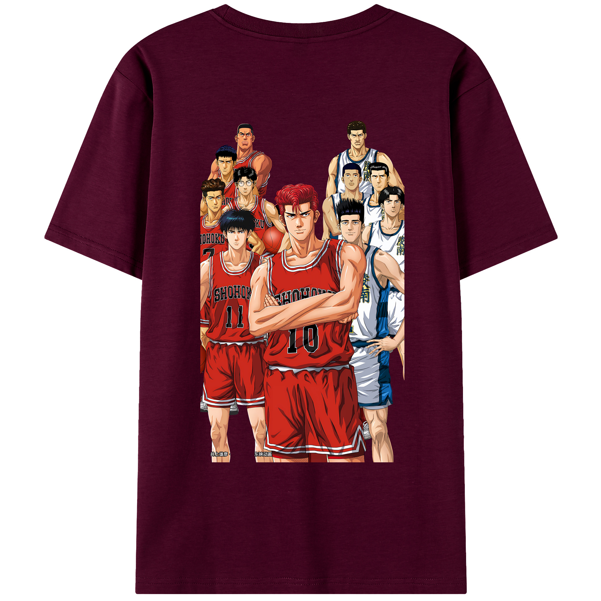 （画像用） SLAM DUNK／スラムダンク レディース半袖Tシャツ(バックプリント)